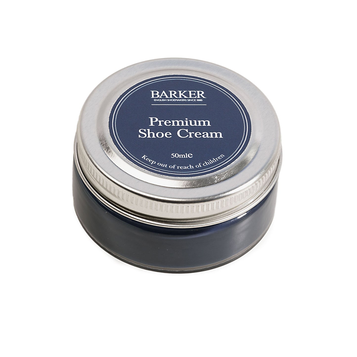 Barker Premium Shoe Polish 50ml, All Smooth and Grained Leathers