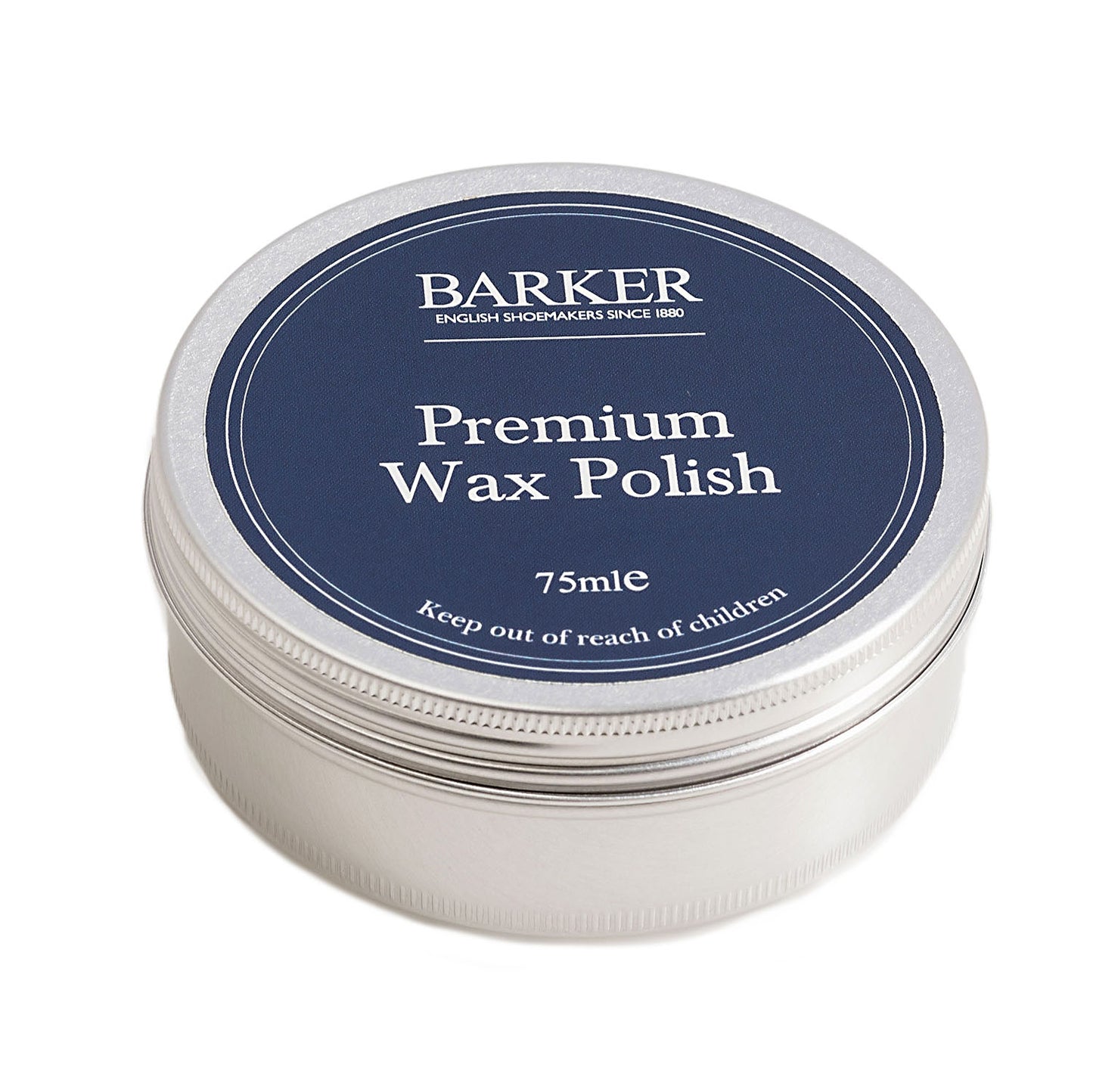 BARKER Premium Wax Polish 75ml Shoe and Boot