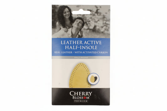 Cherry Blossom Ladies Leather Active Half Insole