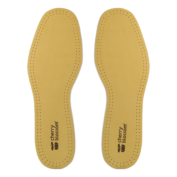 Cherry Blossom Deluxe Leather Comfort Insoles Ladies 1 Pair All-Day Comfort