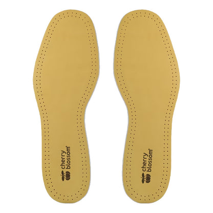 Cherry Blossom Deluxe Leather Comfort Insoles Ladies 1 Pair All-Day Comfort