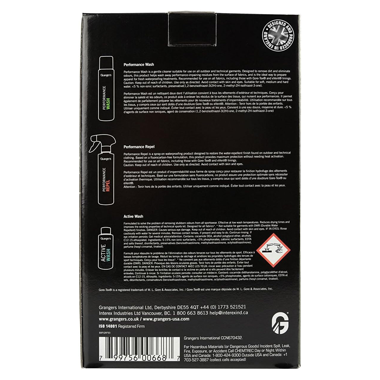 Grangers Clothing Care Kit All-in-One