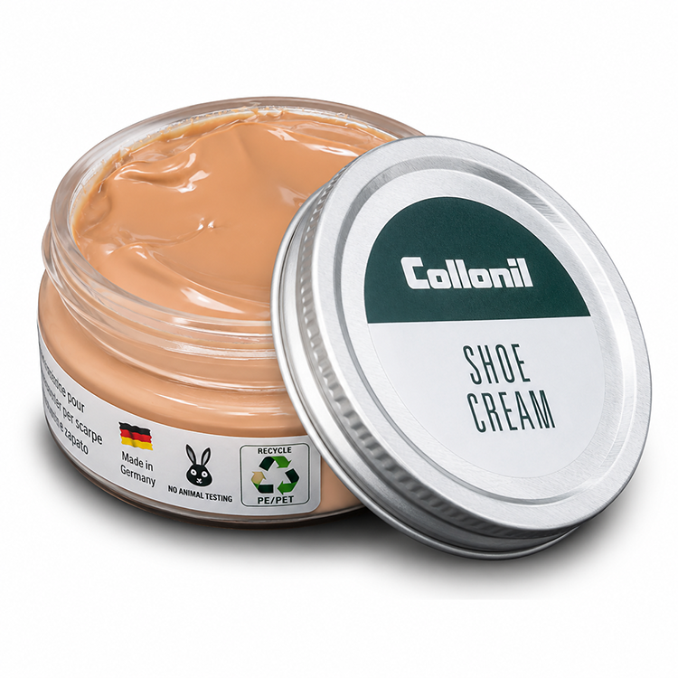 Collonil Shoe Cream 60ml Leather & Synthetic Shoe Polish Nourishing Shine