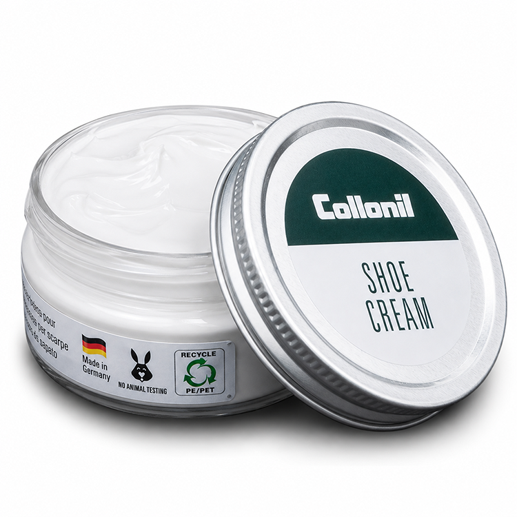 Collonil Shoe Cream 60ml Leather & Synthetic Shoe Polish Nourishing Shine