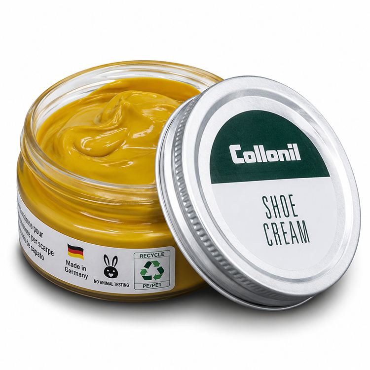 Collonil Shoe Cream 60ml Leather & Synthetic Shoe Polish Nourishing Shine