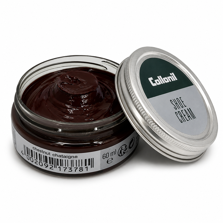 Collonil Shoe Cream 60ml Leather & Synthetic Shoe Polish Nourishing Shine