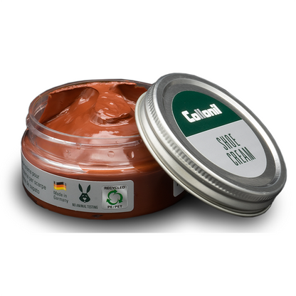 Collonil Shoe Cream 60ml Leather & Synthetic Shoe Polish Nourishing Shine