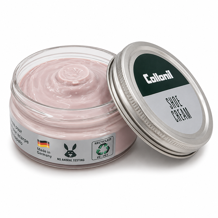 Collonil Shoe Cream 60ml Leather & Synthetic Shoe Polish Nourishing Shine