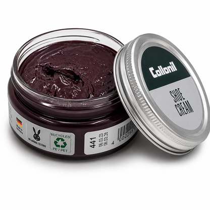 Collonil Shoe Cream 60ml Leather & Synthetic Shoe Polish Nourishing Shine