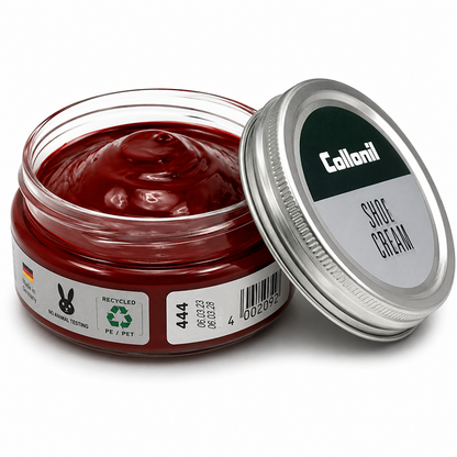 Collonil Shoe Cream 60ml Leather & Synthetic Shoe Polish Nourishing Shine