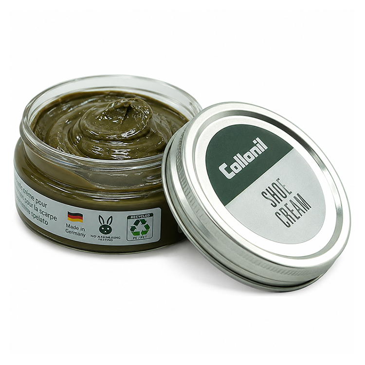 Collonil Shoe Cream 60ml Leather & Synthetic Shoe Polish Nourishing Shine