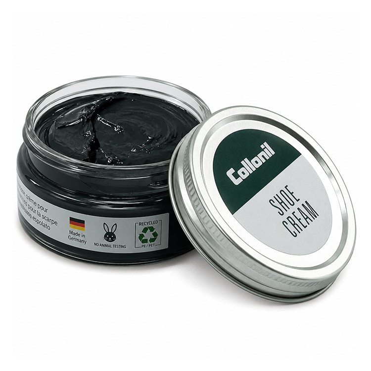 Collonil Shoe Cream 60ml Leather & Synthetic Shoe Polish Nourishing Shine