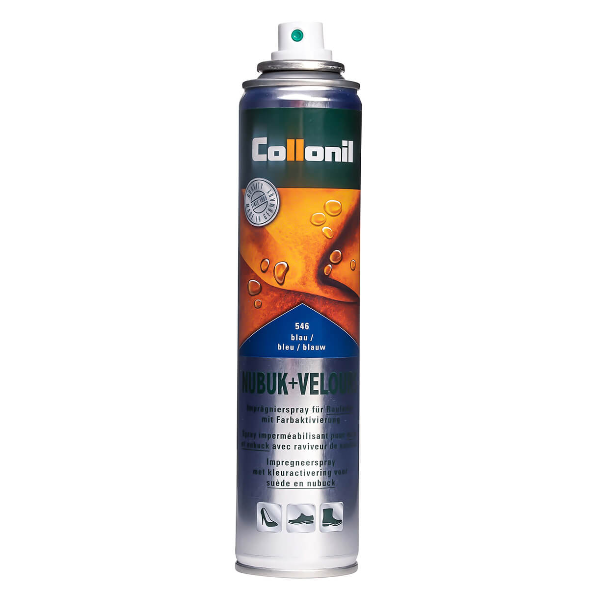 Collonil Nubuck + Velours Waterproof Spray 200ml Blue