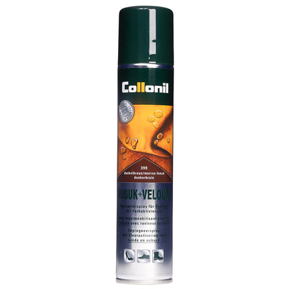 Collonil Nubuck + Velours Waterproof Spray 200ml Dark Brown