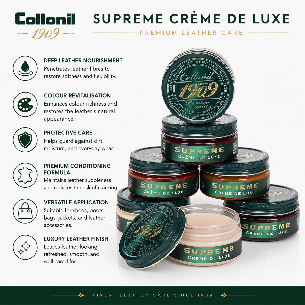 Collonil 1909 Supreme Creme De Luxe 100ml