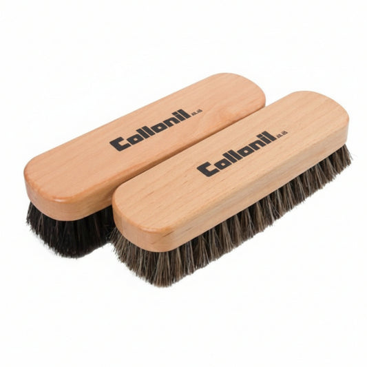 Collonil Beechwood Horse Hair Shoe Shine Brush Premium