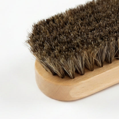 Collonil Horse Hair Brush Premium Beechwood Shoe Shine Brush