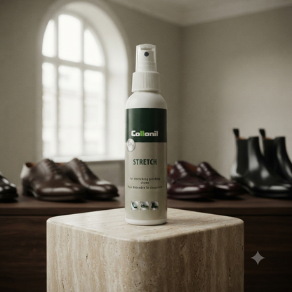 Collonil Hand Pump Stretch spray for softening leather and helping improve shoe comfort