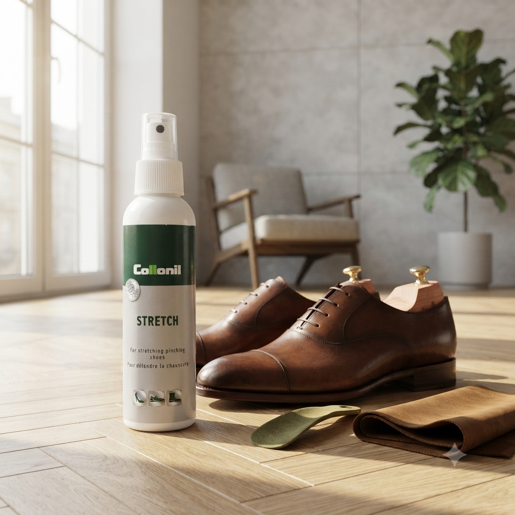 Collonil Hand Pump Stretch spray for softening leather and helping improve shoe comfort