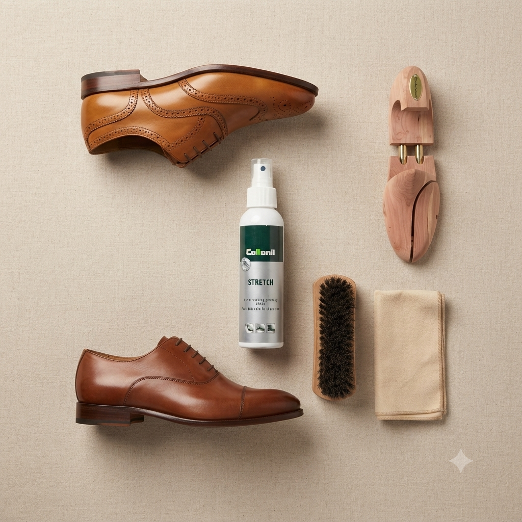Collonil Hand Pump Stretch spray for softening leather and helping improve shoe comfort
