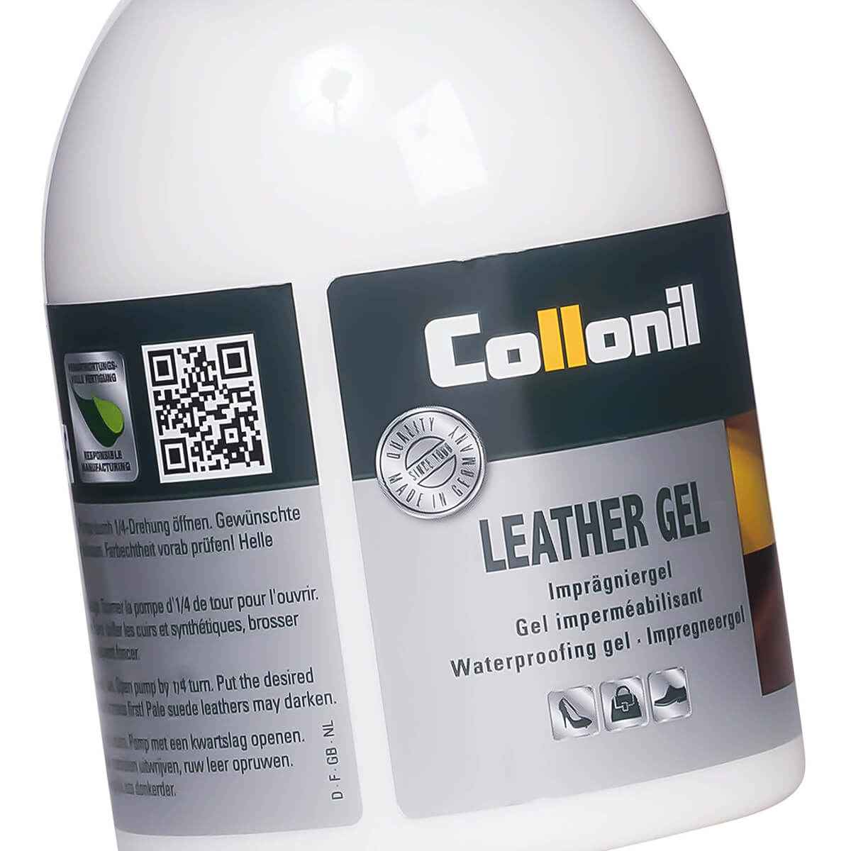 Collonil Leather Gel 230ml Pump Classic Repels Dirt