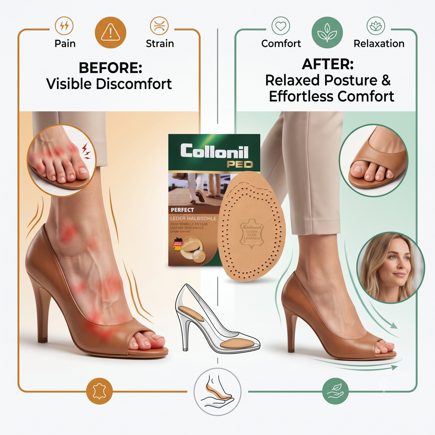Collonil Insole Shoes for Ultimate Comfort and Support