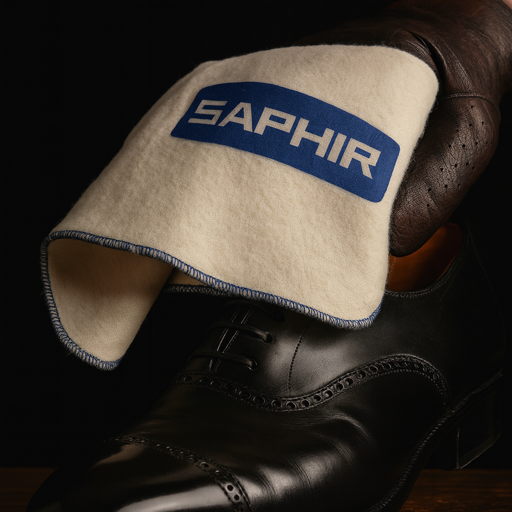 Saphir Beaute du Cuir Cotton Polishing Cloth (3 Packs)