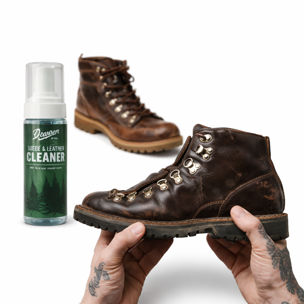 Danner Suede and Leather Cleaner boots