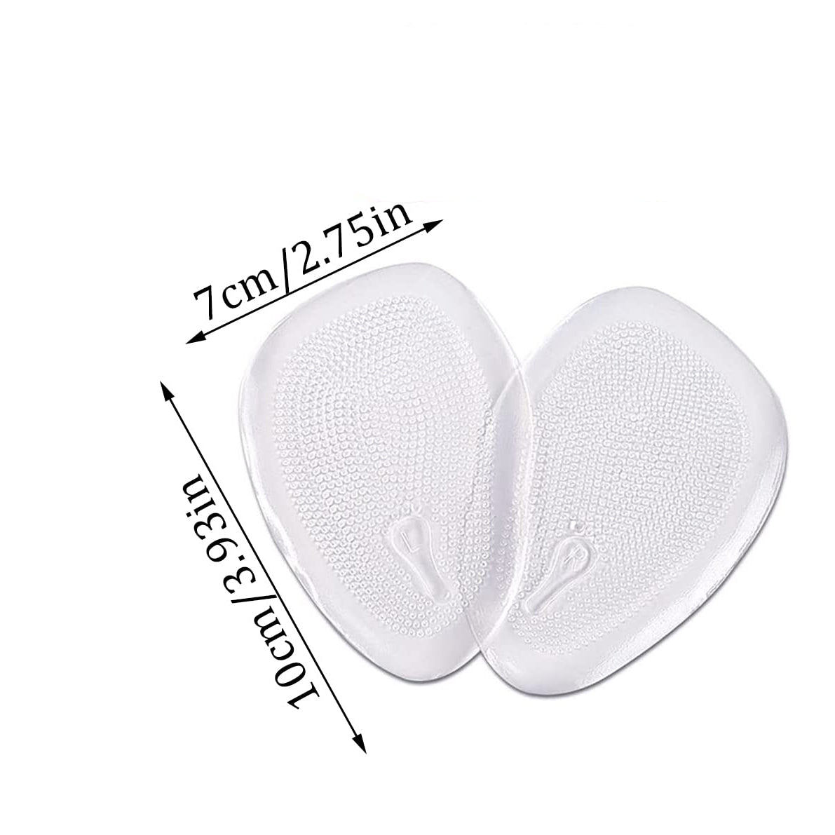 ANGEL FEET GEL BALL OF FOOD CUSHIONS Size