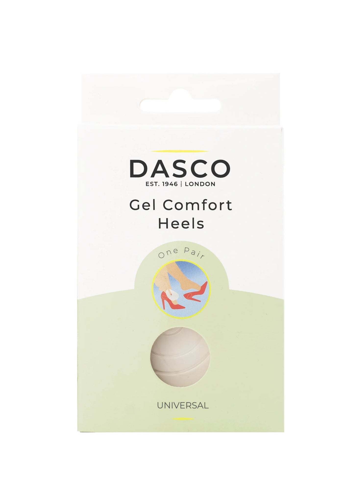 Dasco Angel Feet Gel Heels Pads Shock Absorbing Cushions