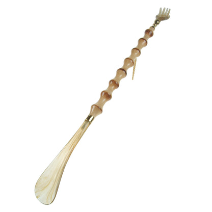 Dasco Gold Backscatcher Wooden Horn