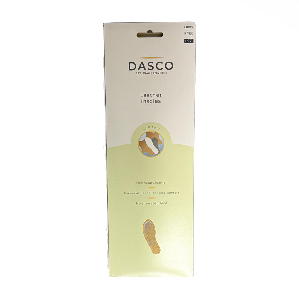 Dasco Textured Comfort Leather Insoles
