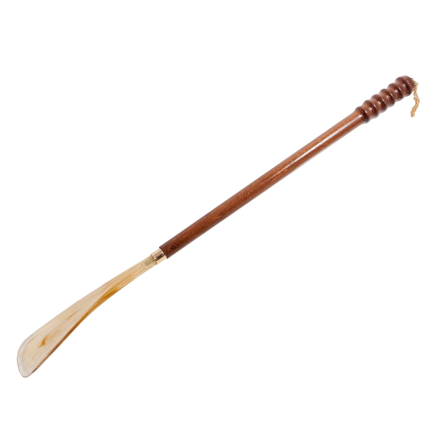 Dasco Shoe Horn with Knurled Wood Handle