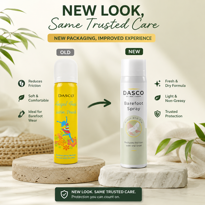 Dasco Barefoot Shoe Spray 75ml Satin Touch
