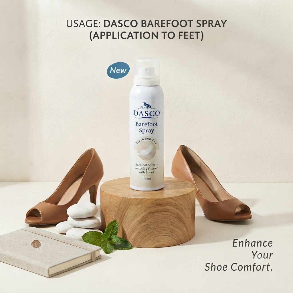 Dasco Barefoot Shoe Spray 75ml Satin Touch