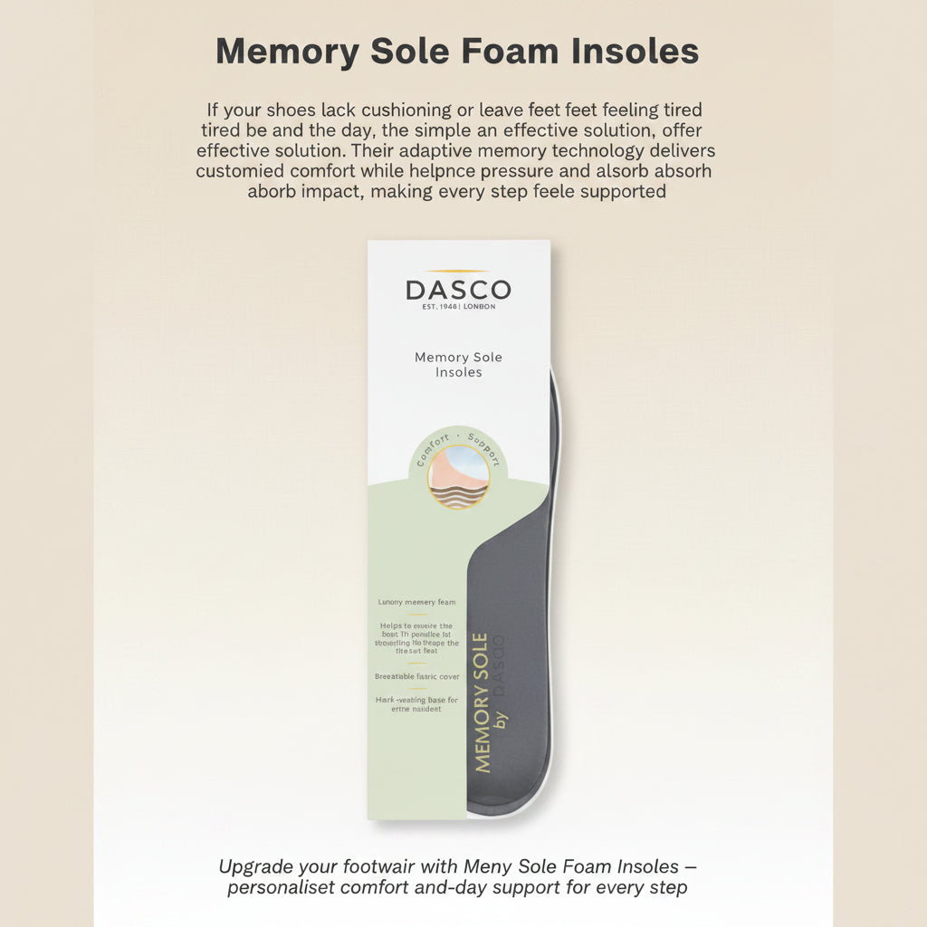 Dasco Memory Sole Foam Insole