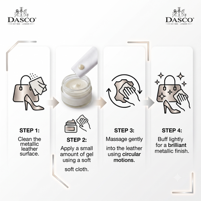 Dasco Metallic Gel 50ml Neutral Beeswax