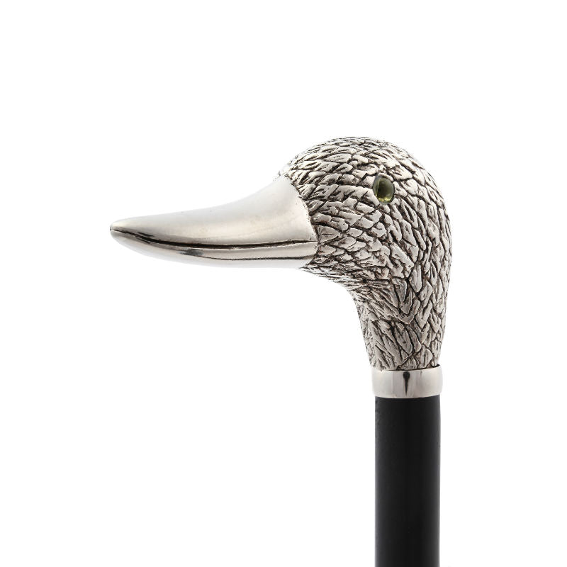 Decorative Duck Head Shoe Horn with Leather Stem