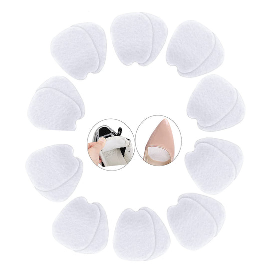 Euroleathers Tongue Pads for Better Fit, Comfort & Instep Support, 10 Pairs