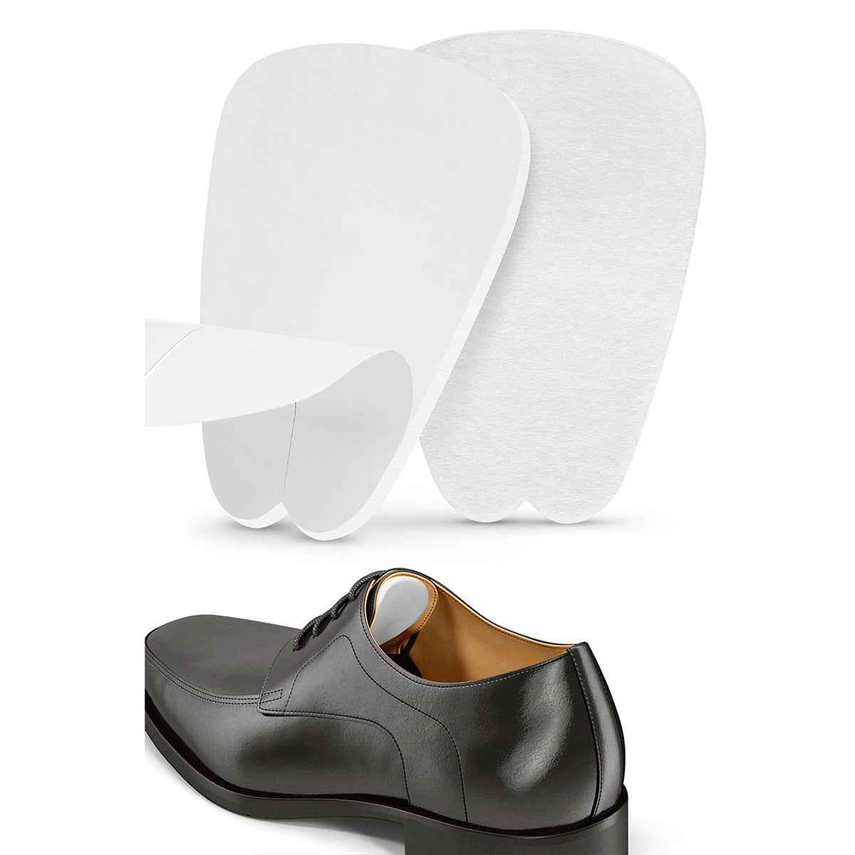 Euroleathers Tongue Pads for Better Fit, Comfort & Instep Support, 10 Pairs
