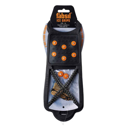 Fabsil Ice Grips – Anti Slip Boot Grips for Snow & Ice