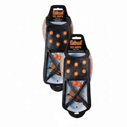 Fabsil Ice Grips – Anti Slip Boot Grips for Snow & Ice