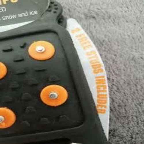 Fabsil Ice Grips – Anti Slip Boot Grips for Snow & Ice