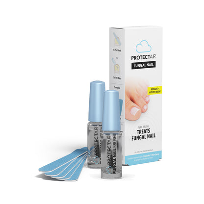 ProtectAir Fungal Nail Treatment 5ml 2 Bottles + 10 Nail Files