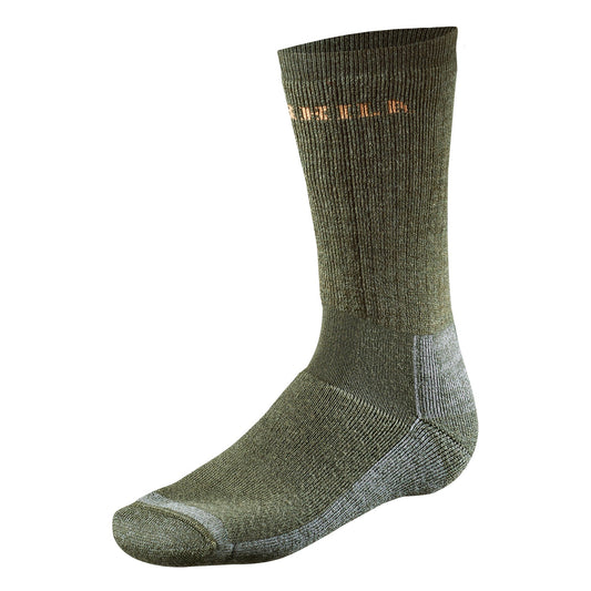 Harkila Pro Hunter Green Merino Wool Socks
