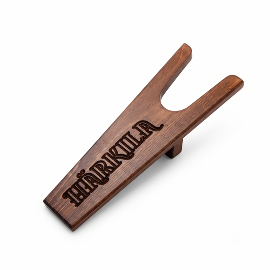 Harkila Boot Jack Dark Brown Sturdy Hardwood Boot Remover