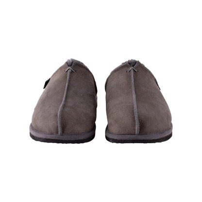 Shepherd of Sweden Hugo Sheepskin Slippers Asphalt