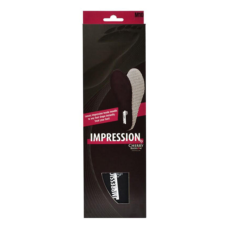 Cherry Blossom Impressions Gel Comfort Insoles Black for Men and Women