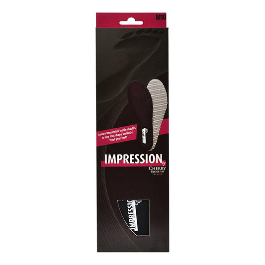 Cherry Blossom Impressions Gel Comfort Insoles Black for Men and Women