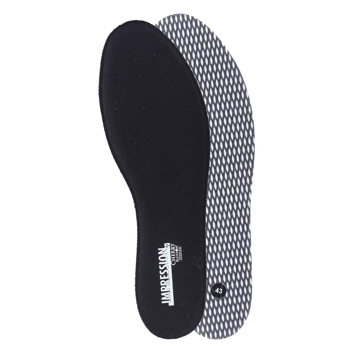 Cherry Blossom Impression Deluxe Insole Mens Black